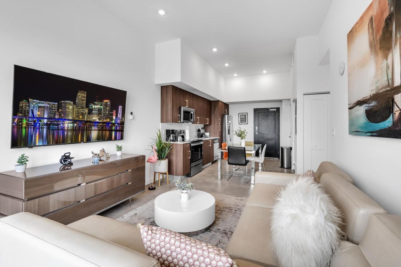Ferienwohnung Urban Escape 3 Bed Unit Near Brickell And Wynwood Miami Exterior foto